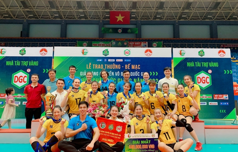 Tổng kết giải bóng chuyền VĐQG 2022: Một mùa giải đáng nhớ