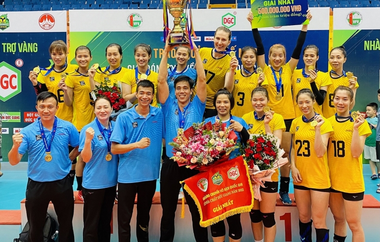 Geleximco Thái Bình nhận hơn 4,3 tỷ đồng cho chức vô địch giải VĐQG 2022