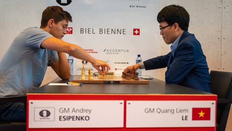 Lê Quang Liêm vô địch Biel Grandmaster 2022
