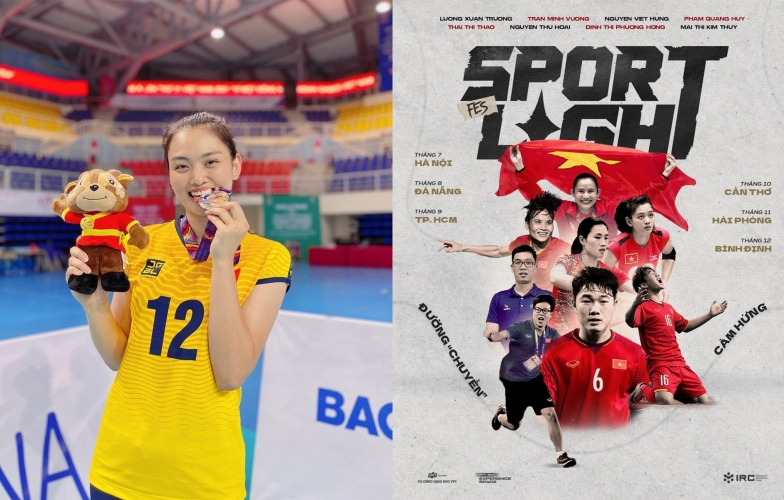 'Hot girl bóng chuyền' Thu Hoài truyền cảm hứng qua chương trình FES-SPORTLIGHT