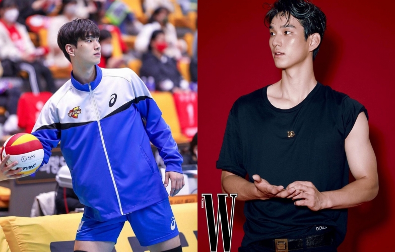 'Hot boy bóng chuyền' Hàn Quốc gây bão tại AVC Cup vì nhan sắc cực phẩm