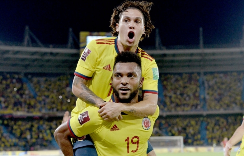 Colombia giành chiến thắng kịch tính trên sân nhà trước Chile