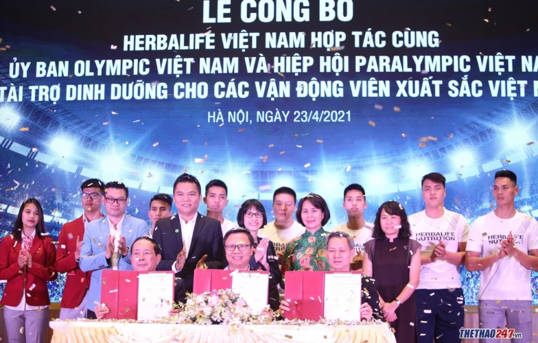 VĐV Việt Nam xuất sắc 2021 nhận tài trợ cực lớn từ Herbalife