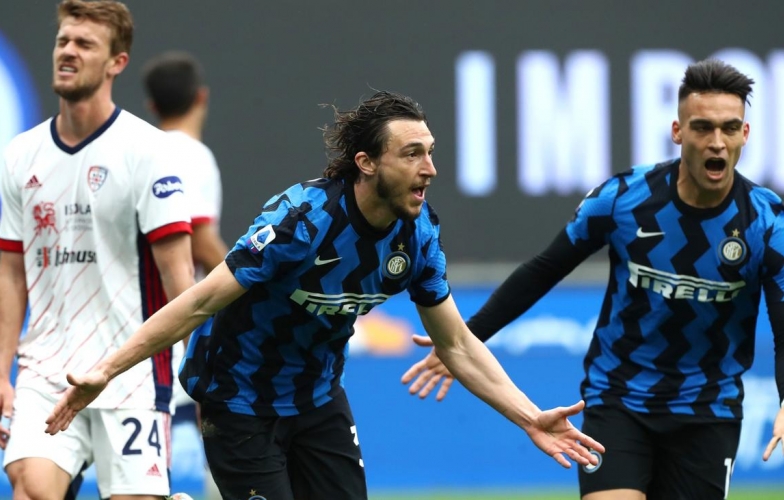 Video bàn thắng Inter 1-0 Cagliari: Cựu hậu vệ MU vào vai người hùng