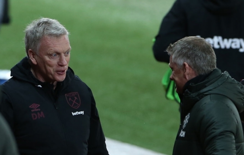HLV Moyes tiết lộ cuộc trò chuyện bí mật với Solskjaer