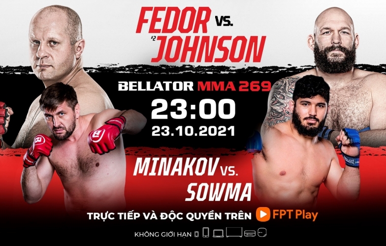 Sự kiện Bellator MMA 269: Khi Bellator MMA quyết định đặt chân đến “thánh địa” võ tổng hợp của thế giới