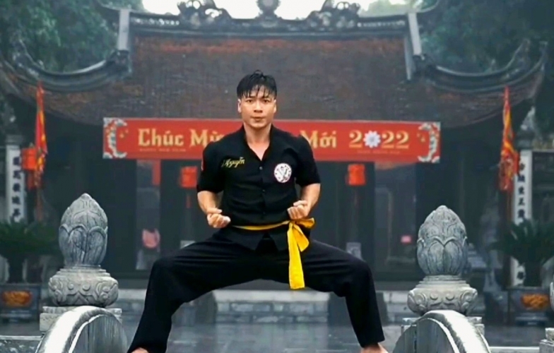 Võ sư Út Nguyễn múa quyền dưới mưa 'giữ lửa' võ cổ truyền Việt Nam