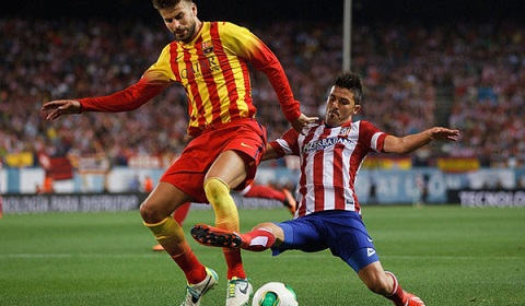 Cuộc đua Liga khốc liệt hơn khi Barca hòa Atletico