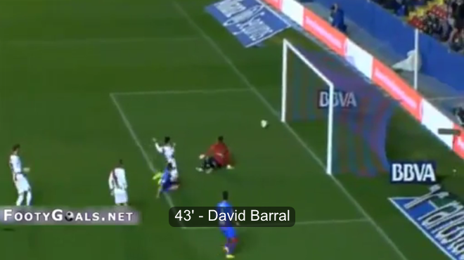 Video bàn thắng: Levante 1-0 Rayo Vallecano (Cup nhà vua TBN)