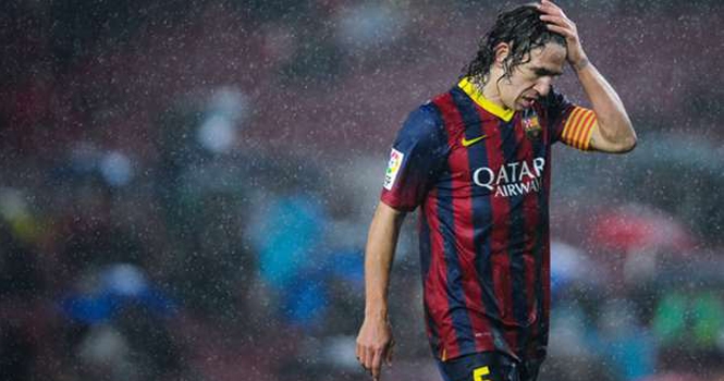 Puyol lỡ trận đại chiến gặp Sevilla