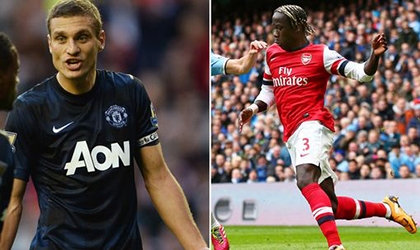 Sau Vidic, Inter Milan sắp sở hữu cả Sagna