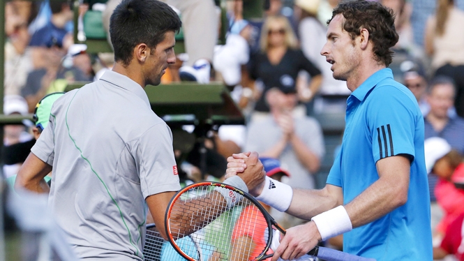 Video tennis: Djokovic đánh bại Andy Murray tại tứ kết Miami Masters