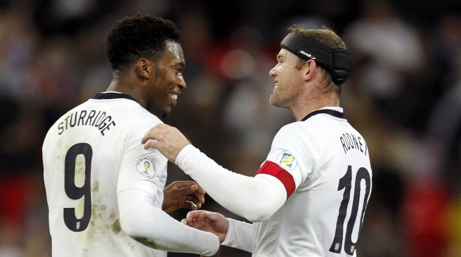 Daniel Sturridge là hi vọng lớn của tuyển Anh tại World Cup 2014