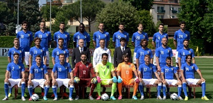 Italia công bố số áo chính thức