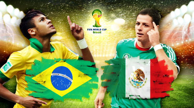 Dự đoán kết quả tỷ số trận đấu Brazil vs Mexico World Cup 2014