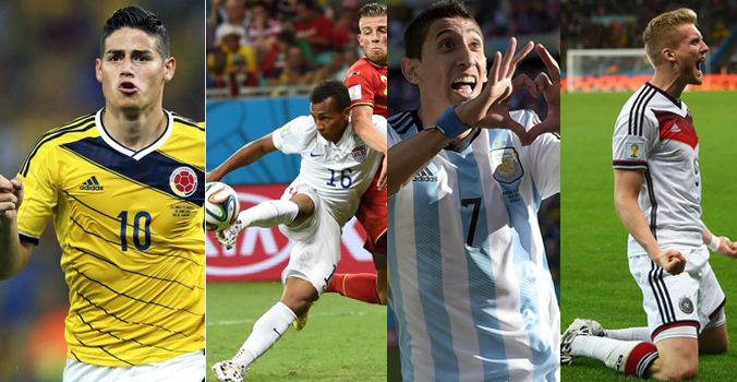 VIDEO: Tốp 5 bàn thắng đẹp nhất vòng 1/8 World Cup 2014