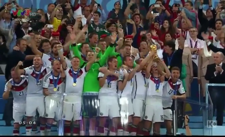 VIDEO: Đội tuyển Đức đăng quang tại World Cup 2014