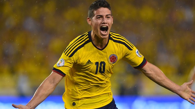 James Rodriguez giành giải Chiếc giày vàng