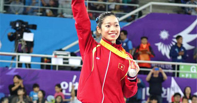 ASIAD 17: Phan Thị Hà Thanh giành HCB nội dung cầu thăng bằng