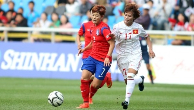 Video clip bàn thắng: Nữ Việt Nam 0-3 Nữ Hàn Quốc (Huy chương đồng Asiad 17)