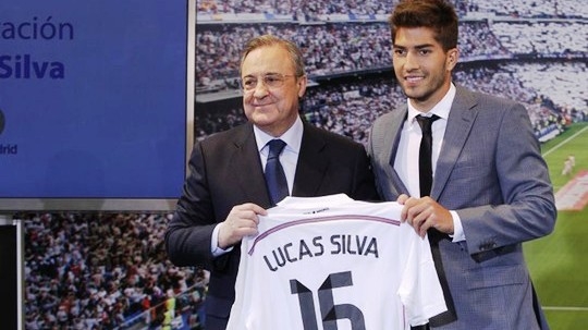 Lucas Silva chính thức ra mắt Real Madrid