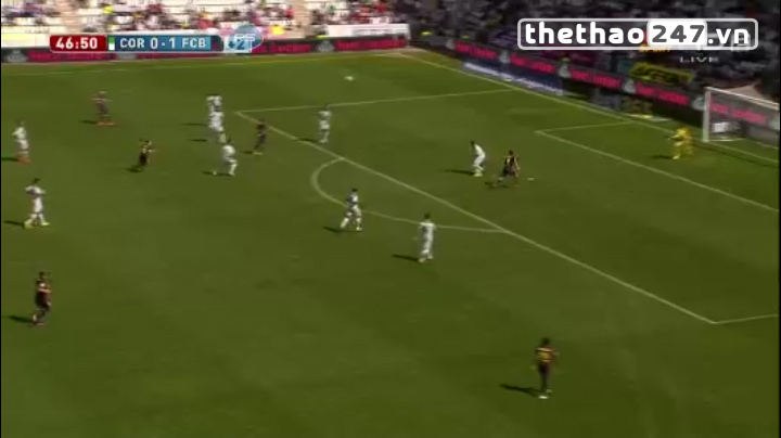 VIDEO: Suares nhân đôi cách biệt cho Barca
