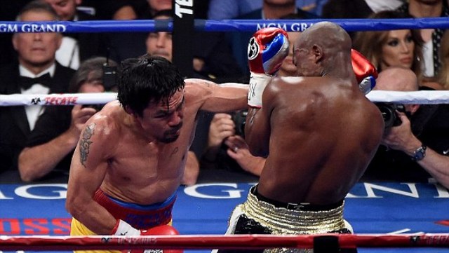 VIDEO boxing: Mayweather và Pacquiao (Hiệp 7)