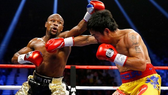 VIDEO boxing: Mayweather và Pacquiao (Hiệp 1)