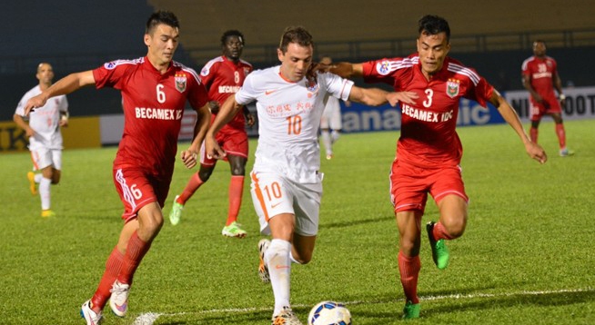 B.Bình Dương quyết tâm ngẩng cao đầu rời AFC Champions League