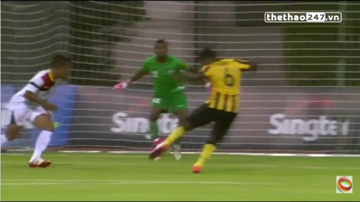 VIDEO: U23 Malaysia mở tỉ số phút 12