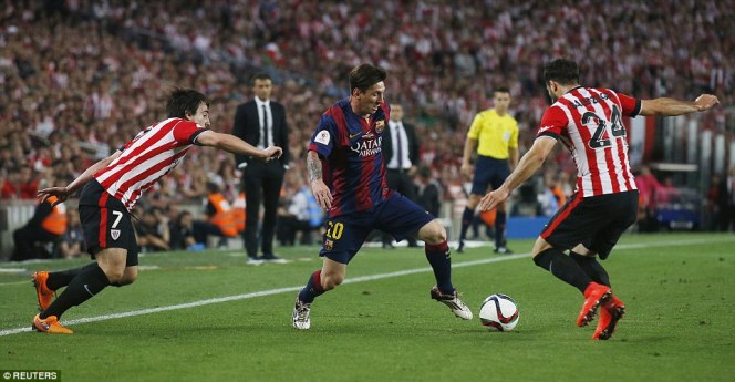 VIDEO: Pha solo thiên tài của Messi ghi bàn vào lưới Bilbao