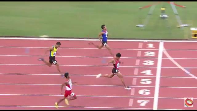 Video SEA Games 28: Vòng loại chạy 200m nam - Lê Trọng Hinh