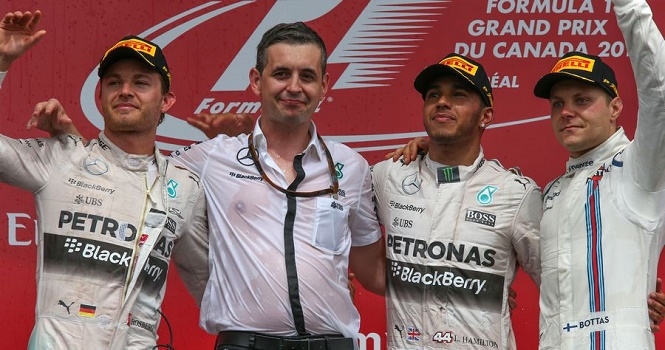 Kết quả đua xe F1 chặng 7- Canadian Grand Prix 2015