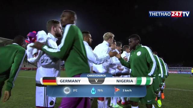 Video bàn thắng: Đức 1-0 Nigeria (U20 FIFA World Cup 2015)