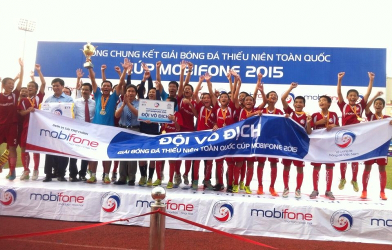 Giải U13 QG- Cúp Mobifone: Đánh bại SLNA, Viettel 1 lên ngôi vô địch