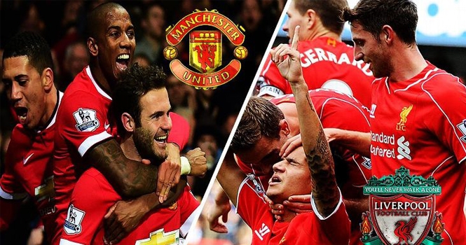 VTV trực tiếp trận Manchester United vs Liverpool