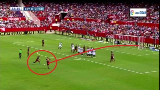 VIDEO: Cột dọc từ chối bàn thắng của Neymar