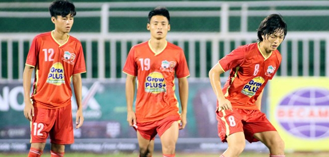 U21 HAGL tích cực luyện công trên sân Thống Nhất