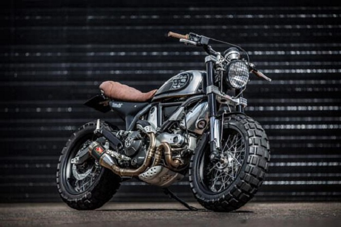 Ducati Scrambler với phiên bản bánh to lốp gai siêu ngầu