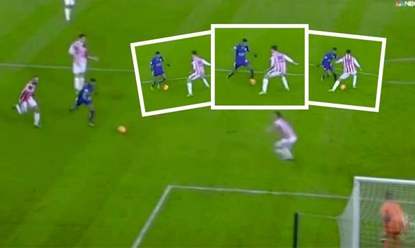 VIDEO: Pha đi bóng kiến tạo như Ronaldinho của Riyad Mahrez