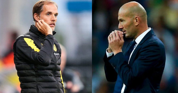 Zidane đã thua Tuchel trong trò chơi đấu trí