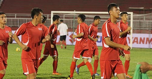 CHDCND Triều Tiên nghiêm túc trong buổi tập trước trận gặp Việt Nam