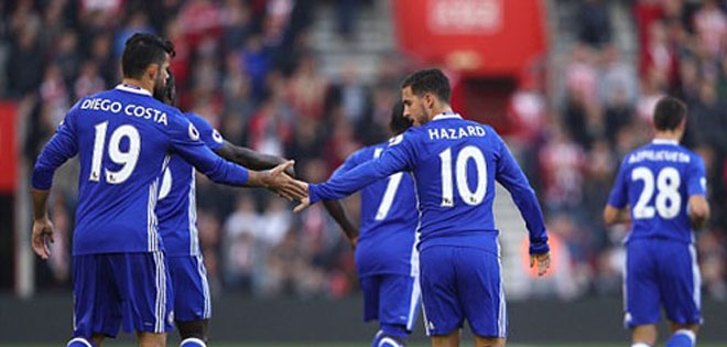 Đả bại Southampton, Chelsea vươn lên vị trí thứ 4 trên BXH