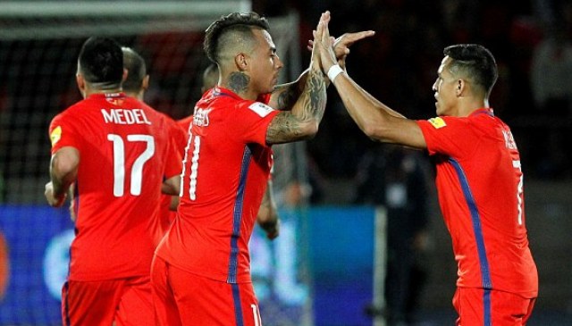 Video bàn thắng: Chile 3-1 Uruguay (VL World Cup 2018)