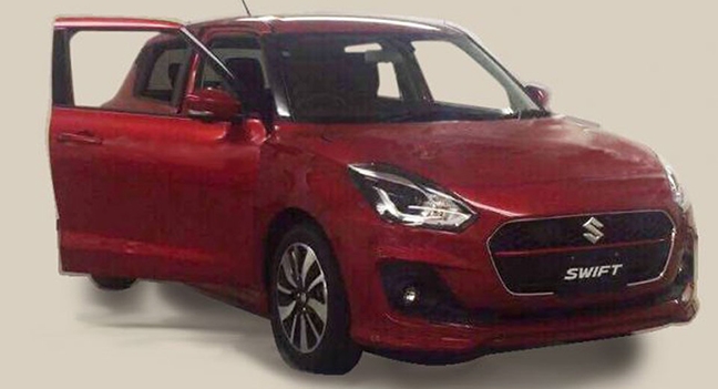 Lộ diện hình ảnh Suzuki Swift thế hệ mới