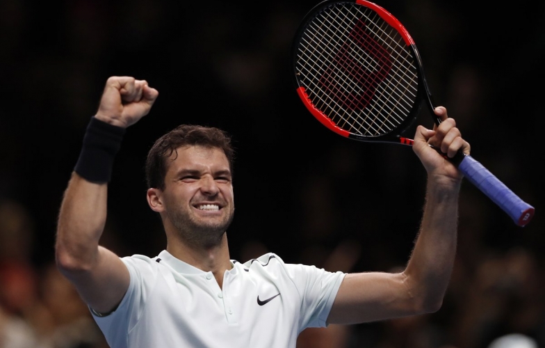BXH ATP: Lý Hoàng Nam tăng 30 bậc, Dimitrov lọt vào top 3 