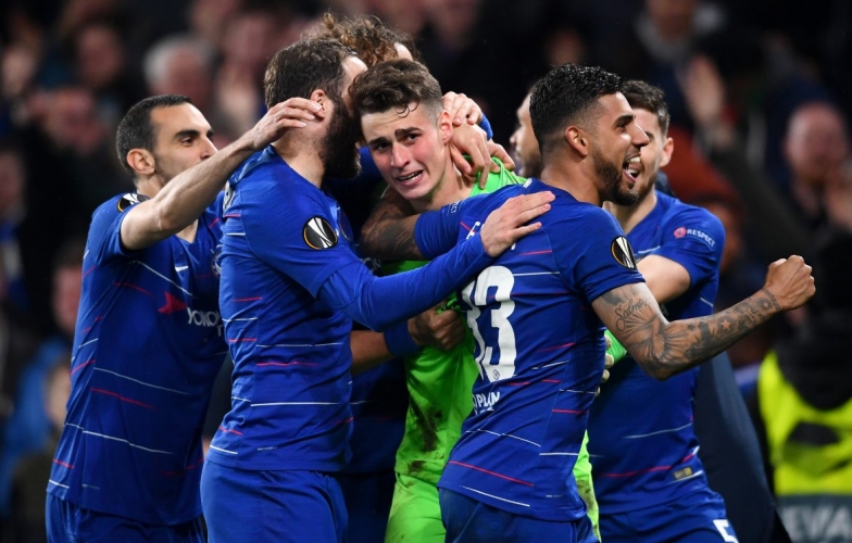 VIDEO: Dàn sao Chelsea ăn mừng sau thắng lợi ở Europa League