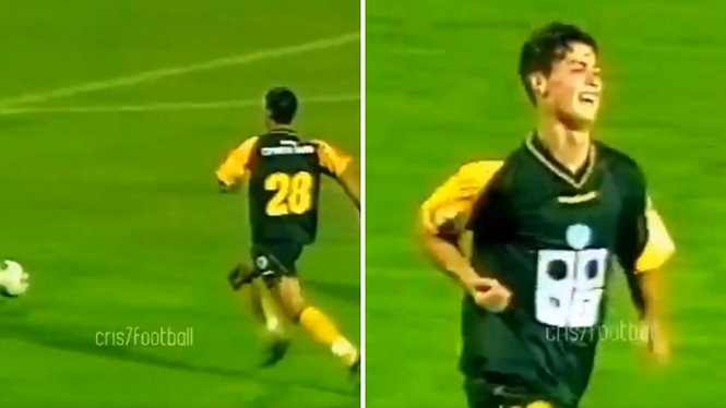Cristiano Ronaldo từng vô danh đến mức ghi bàn mà không ai biết