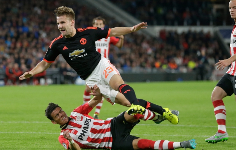Luke Shaw gần mất chân vì chấn thương nhưng đã trở lại mạnh mẽ