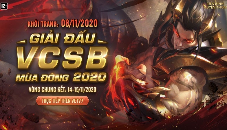 LMHT Công bố giải đấu VCSB mùa Đông 2020